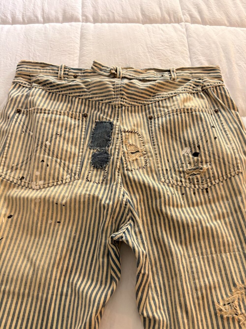Magnolia Pearl Railroad Striped Miner Denims Union Pacific #151 - EC - Picture 6 of 8